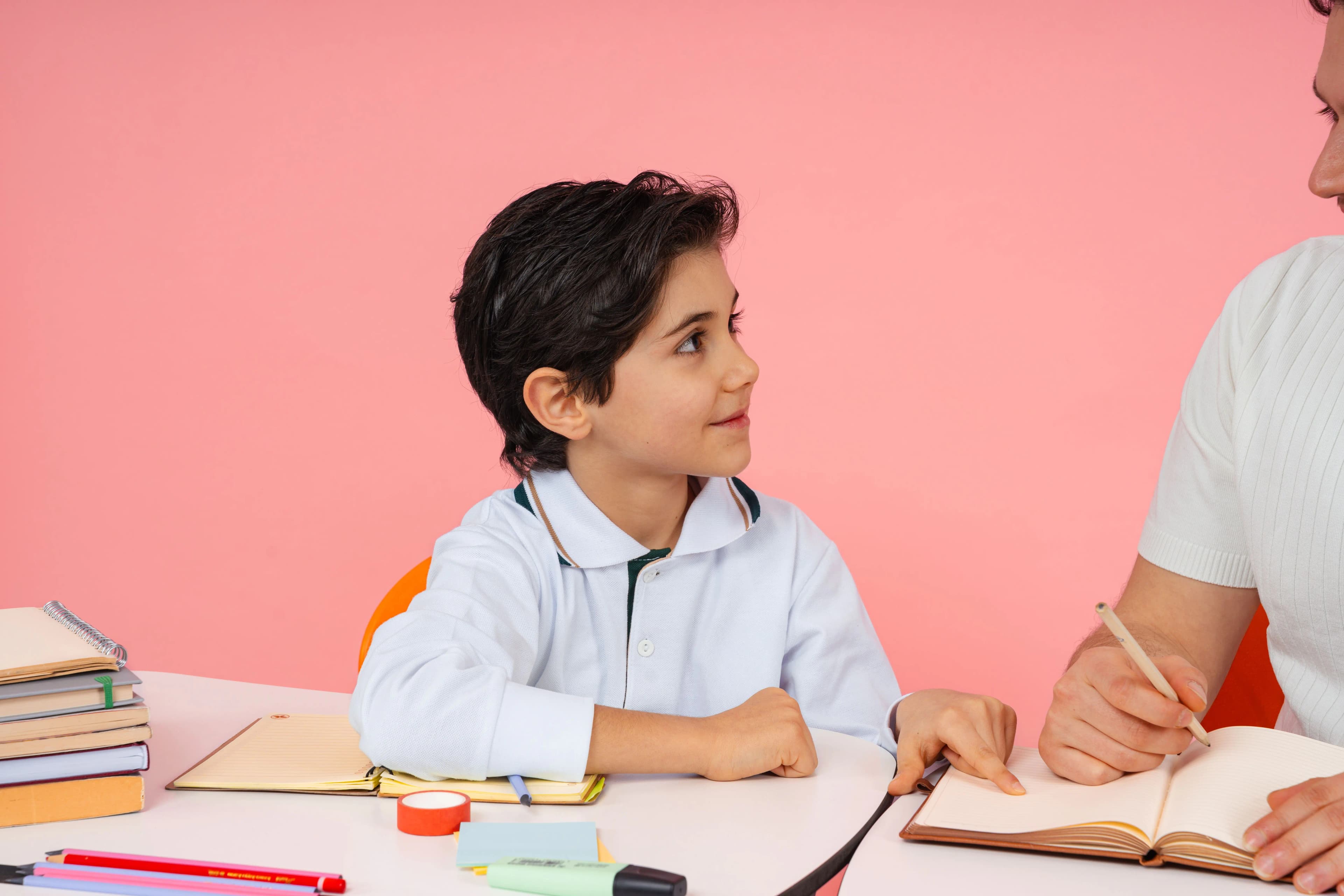 Mentor working closely with a student at Prep Up